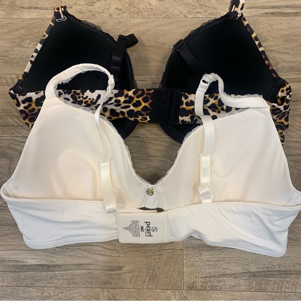 Pearl Venus 2 Soft Underwired Full Coverage T Shirt Bras Leopard Print - Picture 7 of 10